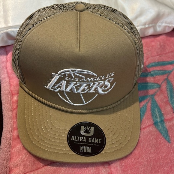 Other - Officially Licensed NBA Los Angeles Lakers Trucker SnapBack. Tan